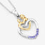 0.14 Carat Genuine Tanzanite Sterling Silver Pendant