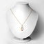 Colgante de Rubí Genuino de 0.20 Quilates en Plata Esterlina .925