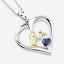 0.50 Carat Genuine Blue Sapphire Pendant in Sterling Silver