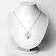 0.50 Carat Genuine Blue Sapphire Pendant in Sterling Silver