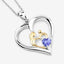 Colgante de Tanzanita Genuina de 0.45 Quilates en Plata Esterlina