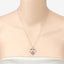 Colgante de Tanzanita Genuina de 0.45 Quilates en Plata Esterlina