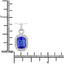 Pendentif en or blanc 14K avec tanzanite et diamants de 2,25 carats