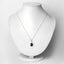 Colgante de Zafiro Azul y Diamante Blanco de 4.41 Quilates