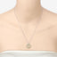 1.70 Carat Genuine Peridot .925 Sterling Silver Pendant