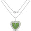 4.62 Carat Genuine Chrome Diopside Sterling Silver Pendant