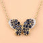 3.83 Carat Genuine Blue Sapphire & White Zircon Pendant