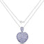 6.01 Carat Genuine Tanzanite Sterling Silver Pendant