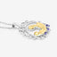 0.11 Carat Genuine Tanzanite Sterling Silver Pendant