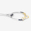 Pendentif en saphir bleu de 0,18 carat en argent sterling