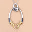 Pendentif en saphir bleu de 0,18 carat en argent sterling
