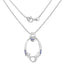0.18 Carat Genuine Tanzanite Heart Pendant in Sterling Silver