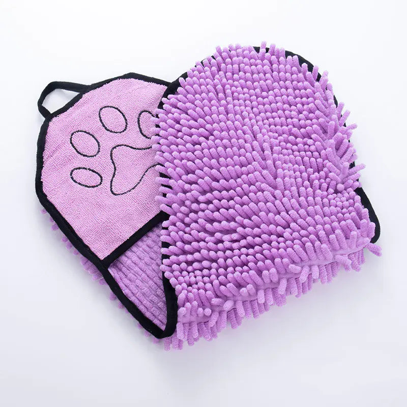 Chenille Super Absorbent Pet Towels