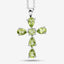 Elegant 2.24 Carat Genuine Peridot Sterling Silver Pendant