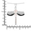 Elegant Ethiopian Opal & White Topaz Sterling Silver Pendant