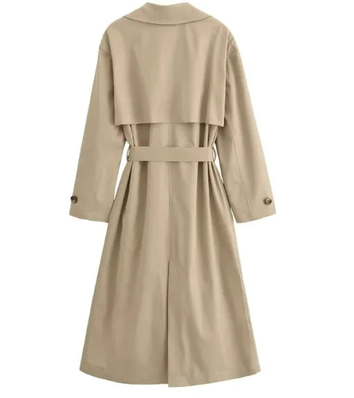 Premium Women's Long Coat for Timeless Elegance