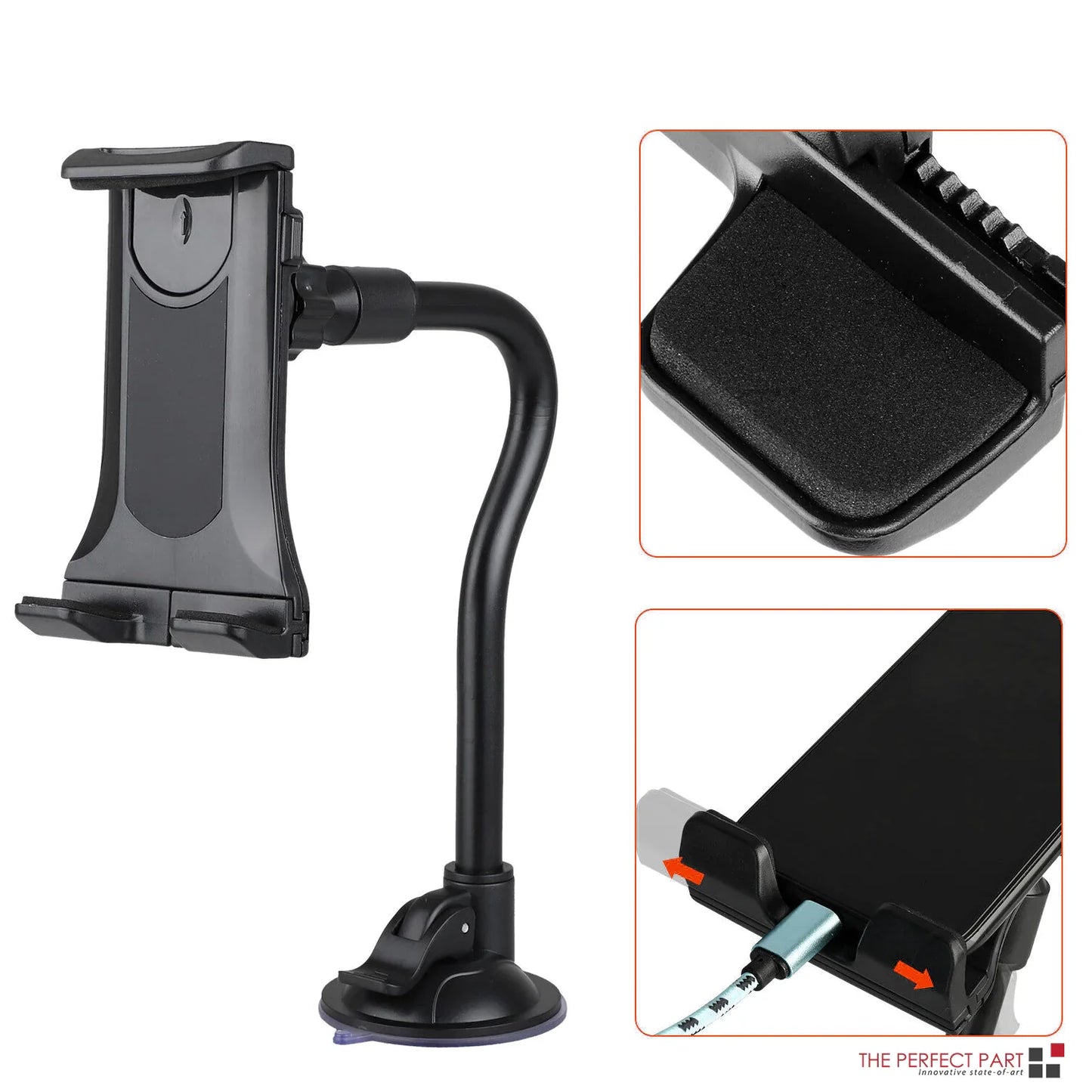Soporte Universal para Parabrisas de Coche 360° para Teléfonos y Tabletas