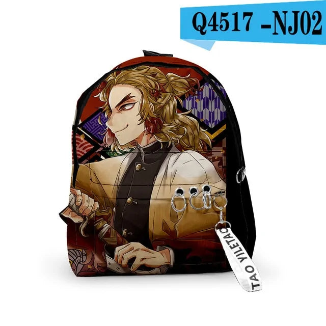 Sac à dos scolaire Demon Slayer Anime