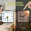 LED Desk Alarm Clock with Nightlight and Snooze Function