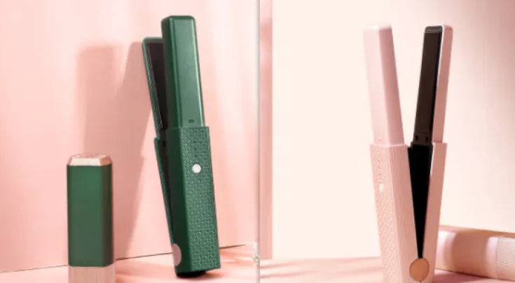 Portable 3-in-1 Hair Straightening and Curling Stick