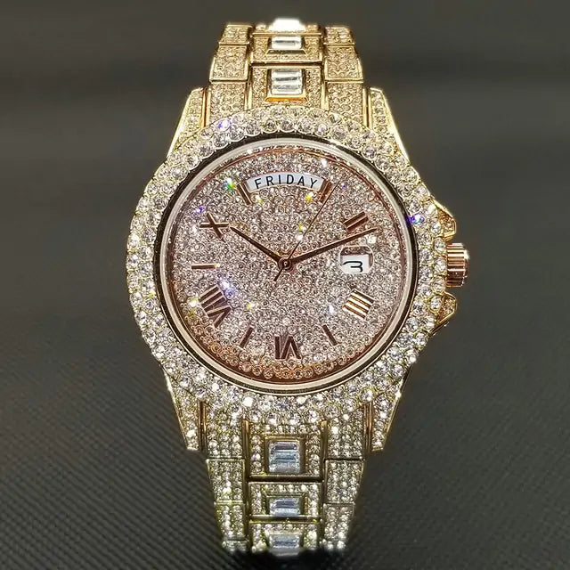 Relojes de Cristal de Lujo para Hombre - Elegancia Atemporal