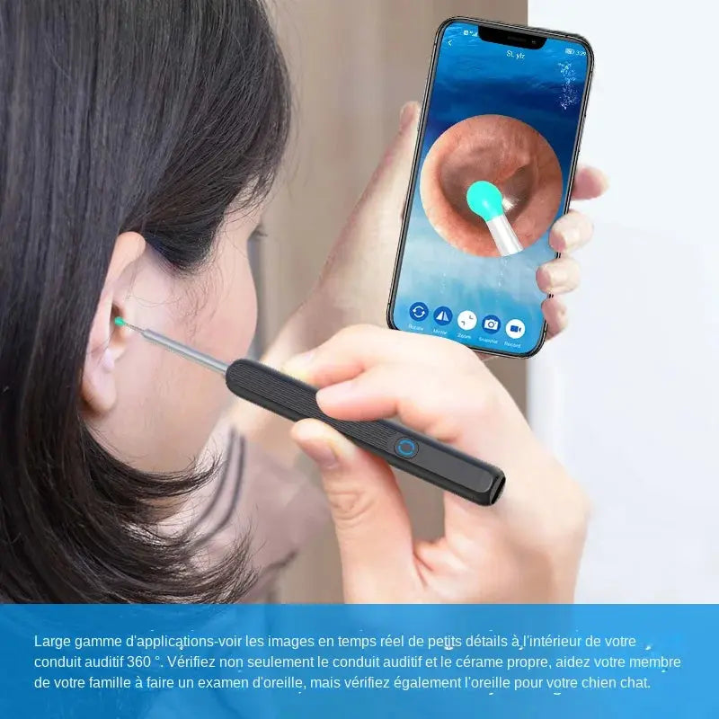 Kit de nettoyage des oreilles premium avec inspection visuelle