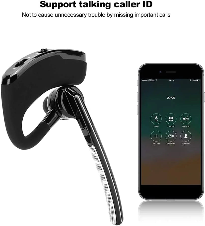 Auriculares Inalámbricos con Cancelación de Ruido para Conductores y Viajeros
