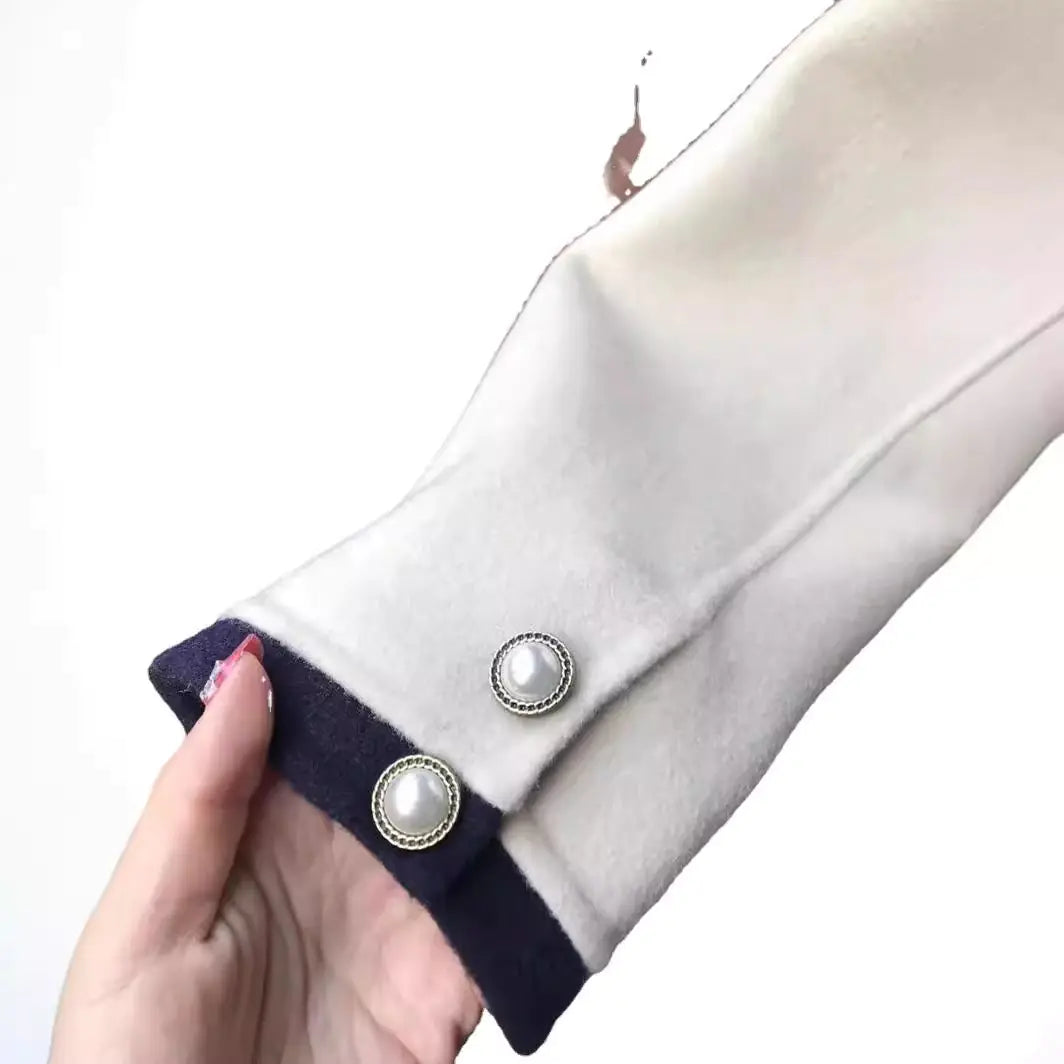Manteau long en mélange de laine inspiré par Audrey Hepburn