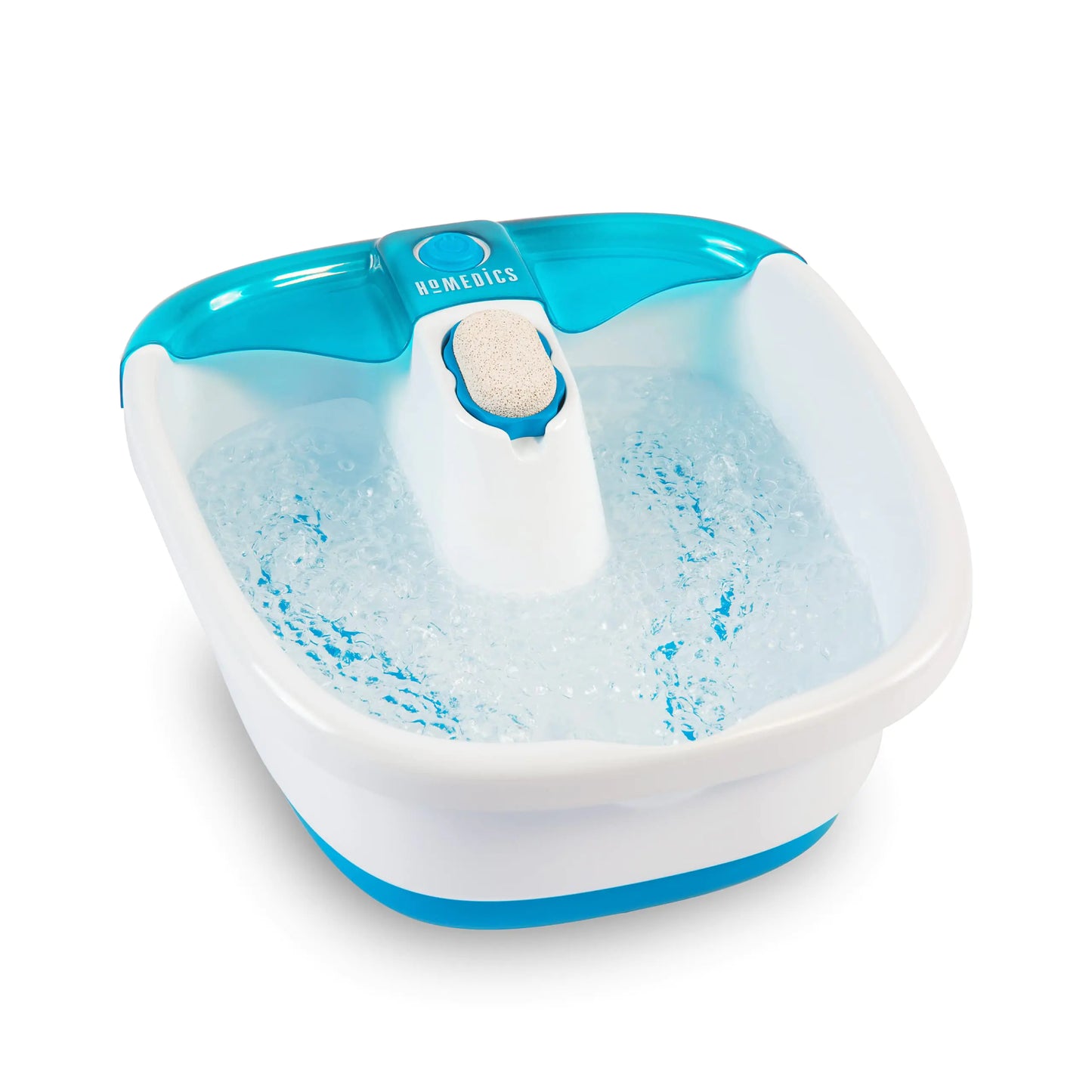 Homedics Bubble Mate Spa de pies con nodos de masaje y piedra pómez