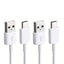 Paquete de 2 cables USB-C de 3 pies para carga y transferencia de datos