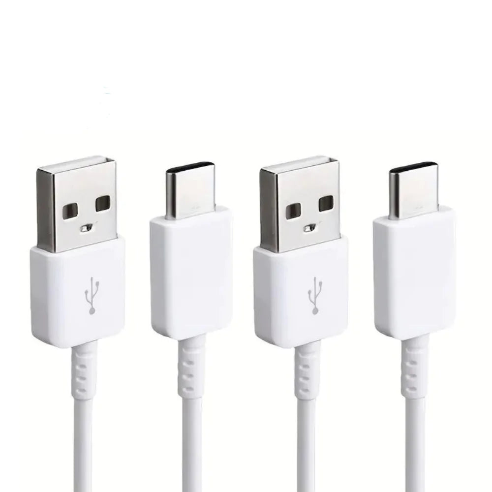 Paquete de 2 cables USB-C de 3 pies para carga y transferencia de datos