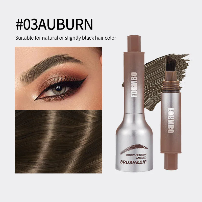 3D Eyebrow Brush with Pressing Head Eyebrow Cream