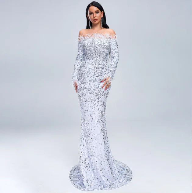 Vestido de Noche Elegante para Ocasiones Especiales
