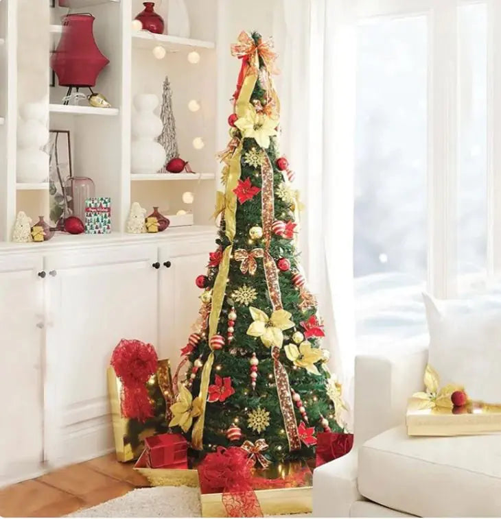 Colorful Foldable Spiral Christmas Tree