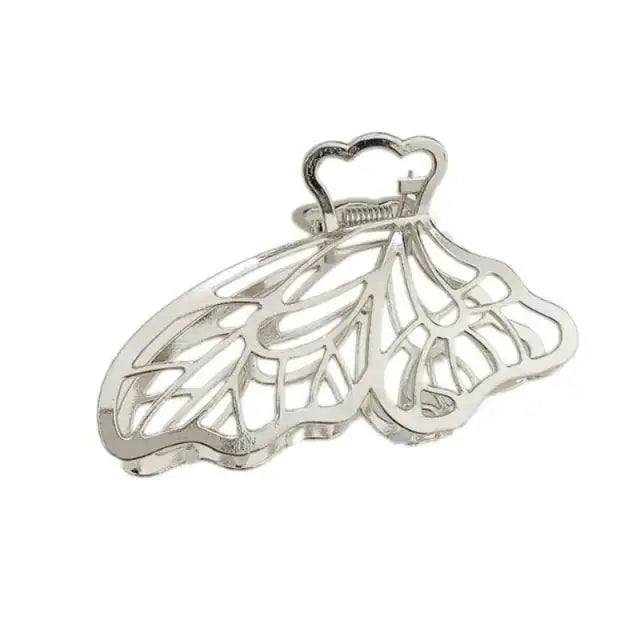 Pinza para el cabello en forma de mariposa elegante para recogidos con estilo