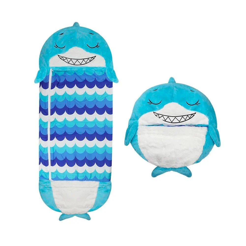 Sac de couchage animal douillet pour enfants