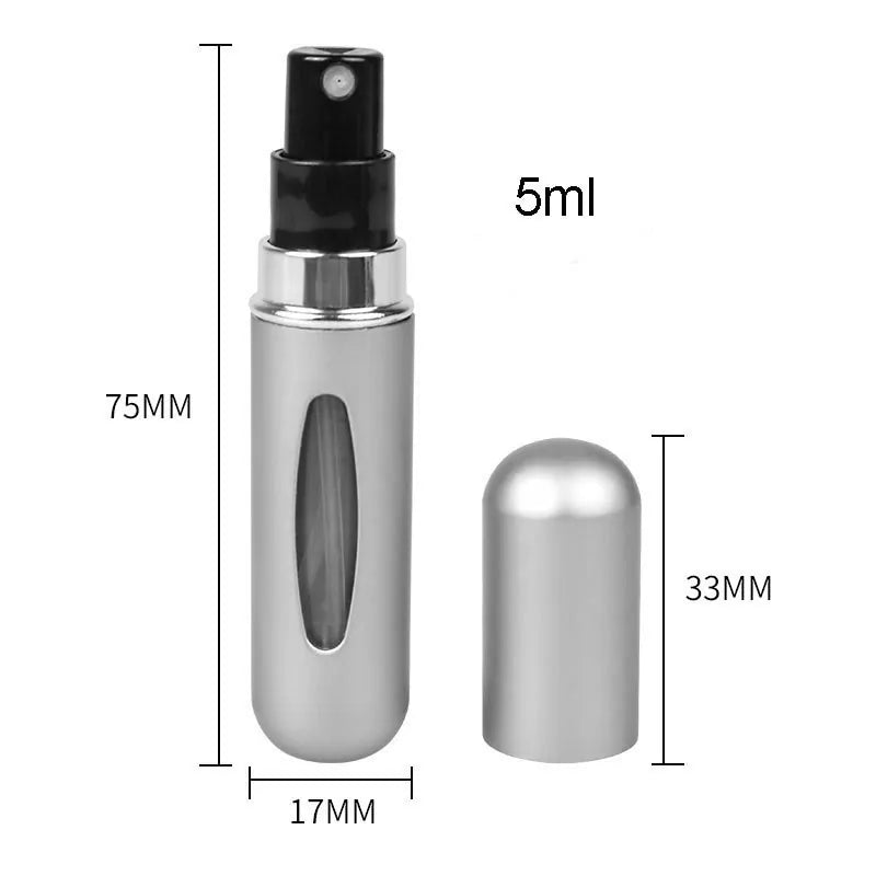 Elegant Perfume Spray Bottle - 5ml & 8ml Options