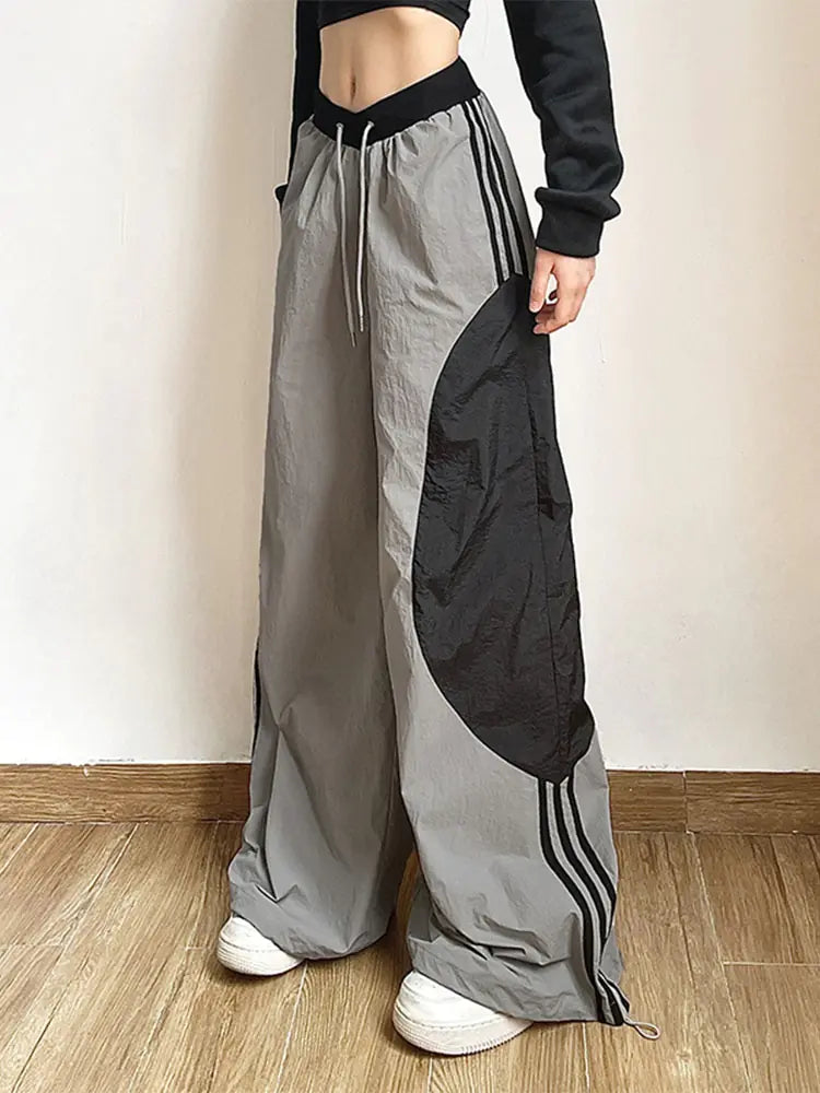 Pantalones Cargo Techwear para Mujeres Y2K