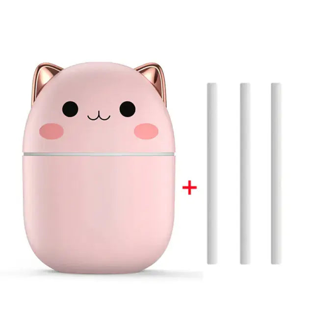 Cute Cat Aroma Diffuser - Stylish Home Fragrance