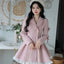 Vestido Elegante Rosa Invierno para Cada Ocasión