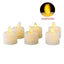 Set of 6 or 12 Realistic Flameless LED Tea Light Candles - Safe, Bright, and Perfect for Any Occasion - Korvel