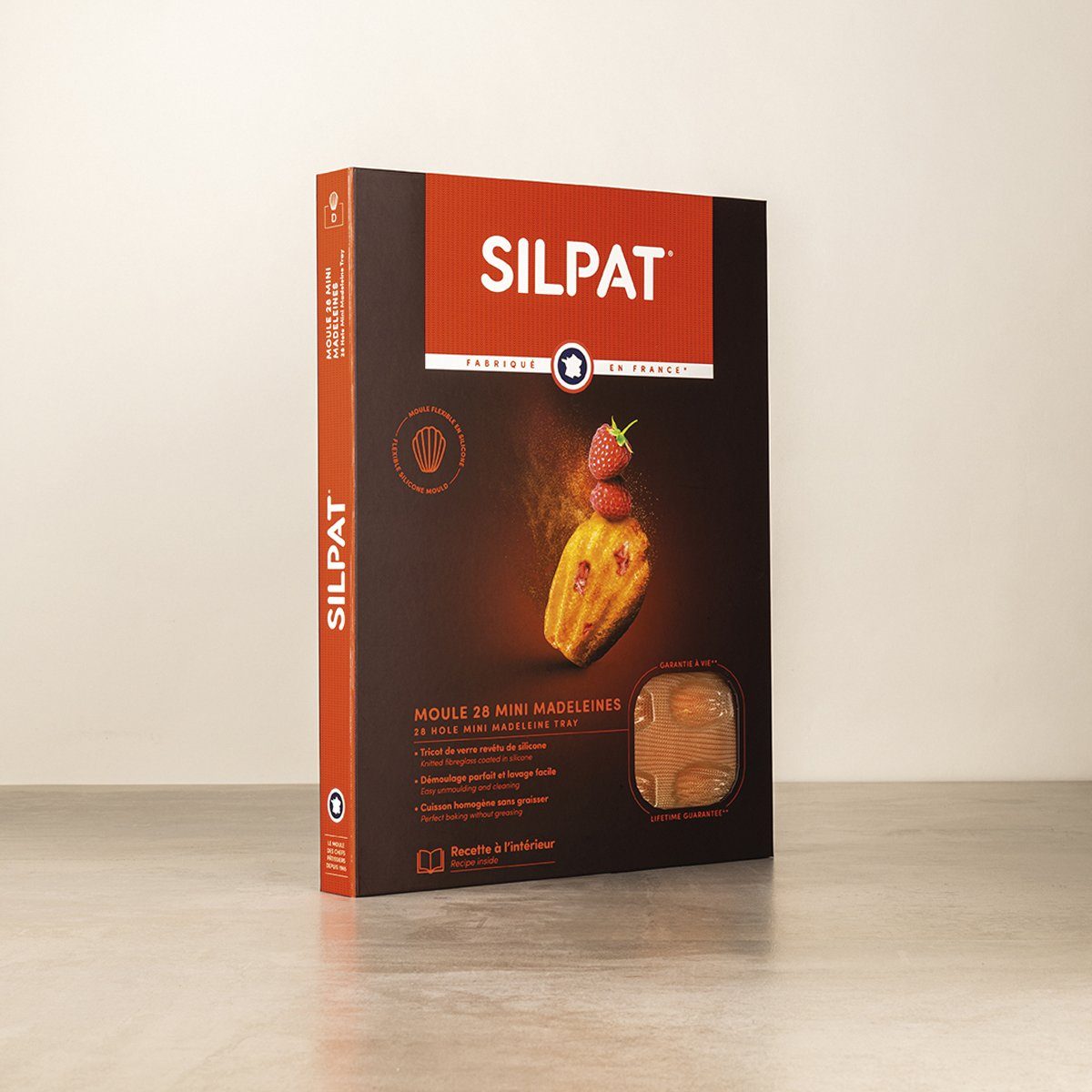 Silpat Perfect 28 Mini Madeleine Mold - Korvel