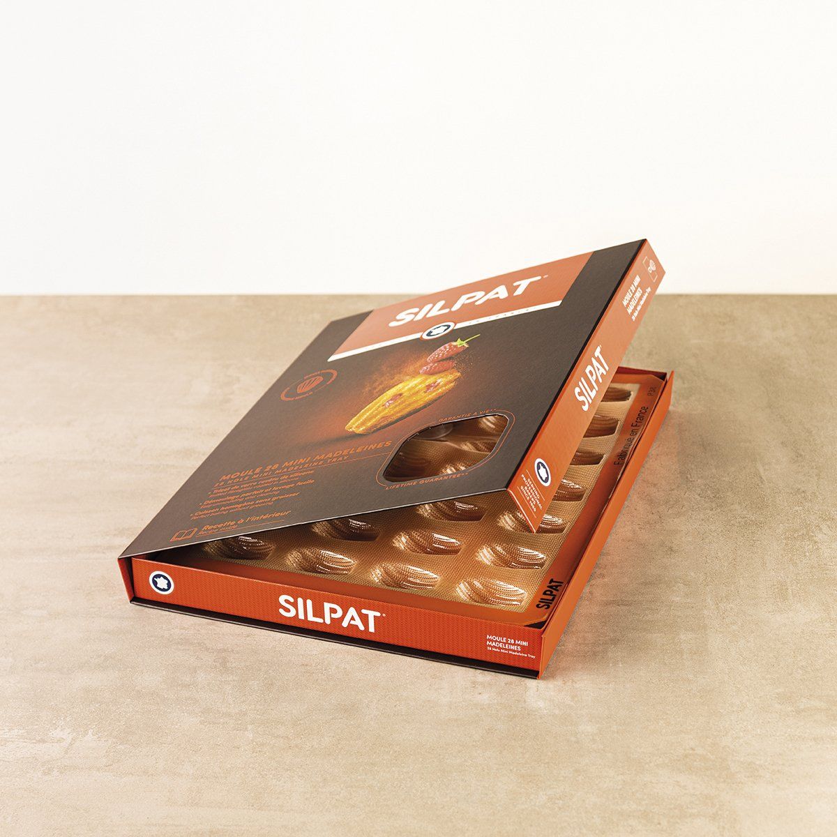 Silpat Perfect 28 Mini Madeleine Mold - Korvel