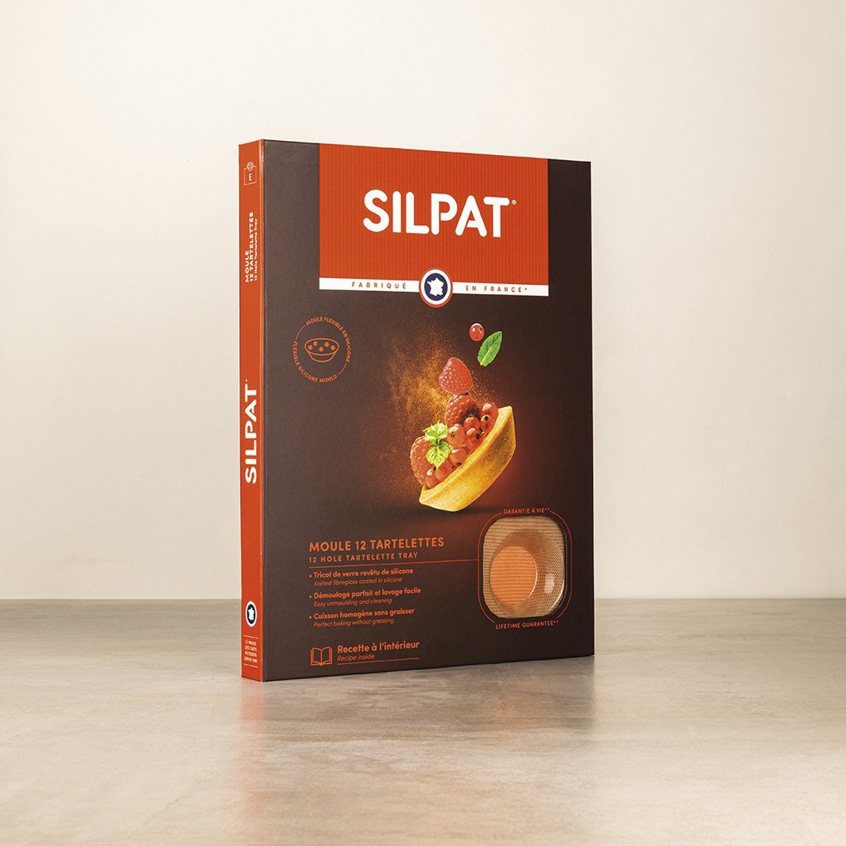Silpat Perfect 12 Tartelette Mold - Korvel