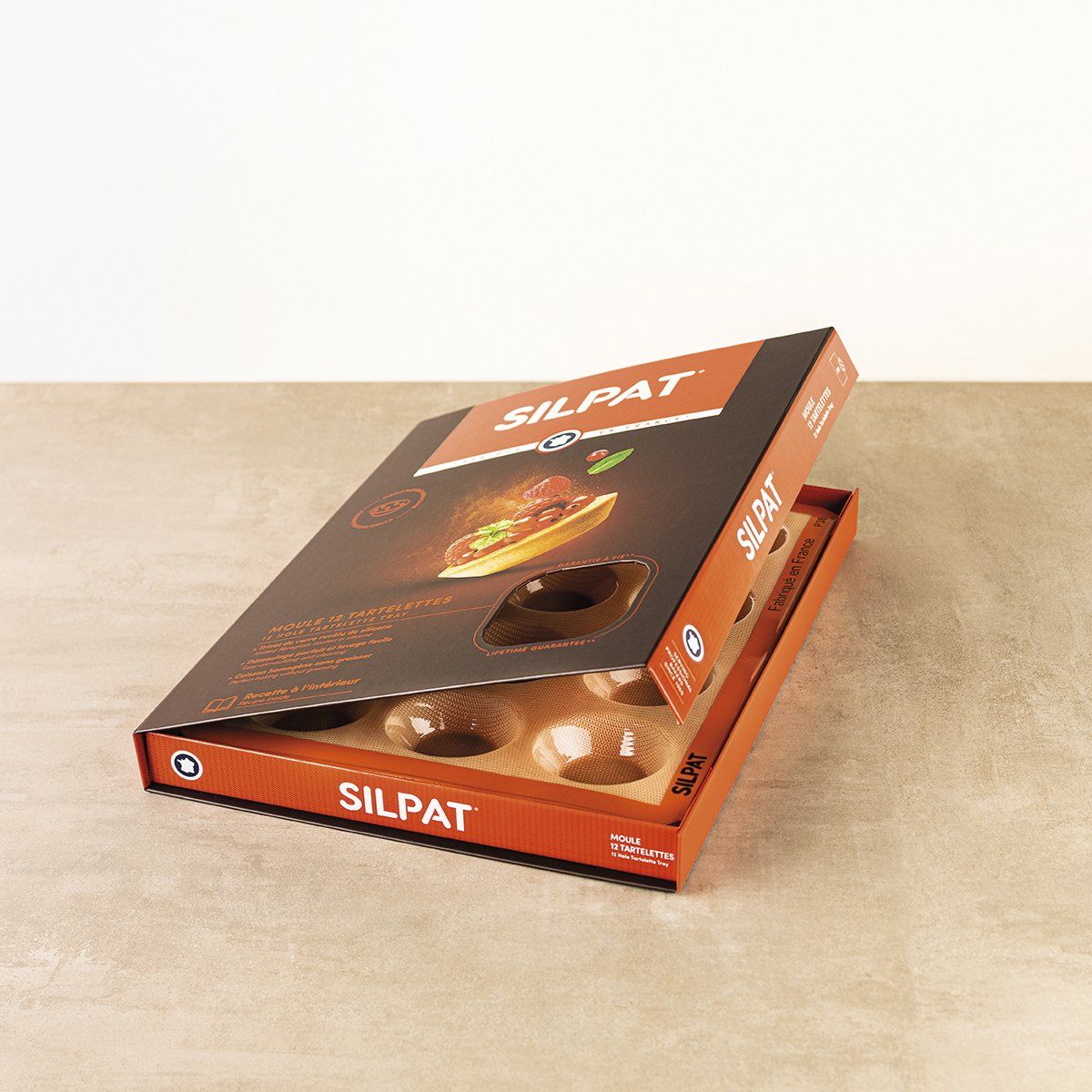 Silpat Perfect 12 Tartelette Mold - Korvel