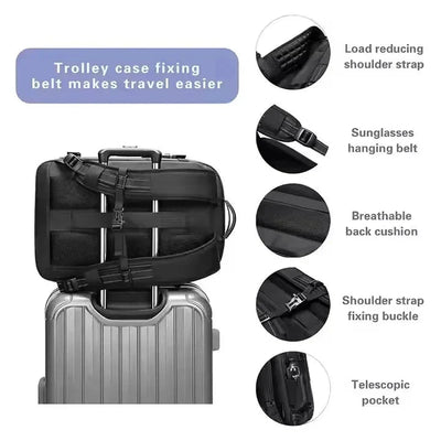 PackSqueeze Bag - Innovative Travel Backpack