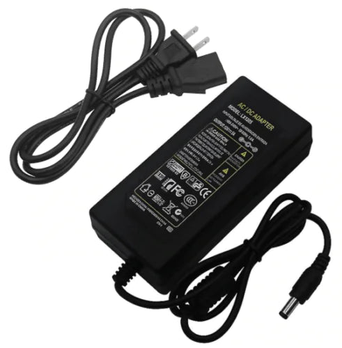 Adaptador de fuente de alimentación de 12V para luces de tira LED 5050