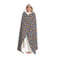 Painted Kitties Hooded Sherpa Fleece Blanket