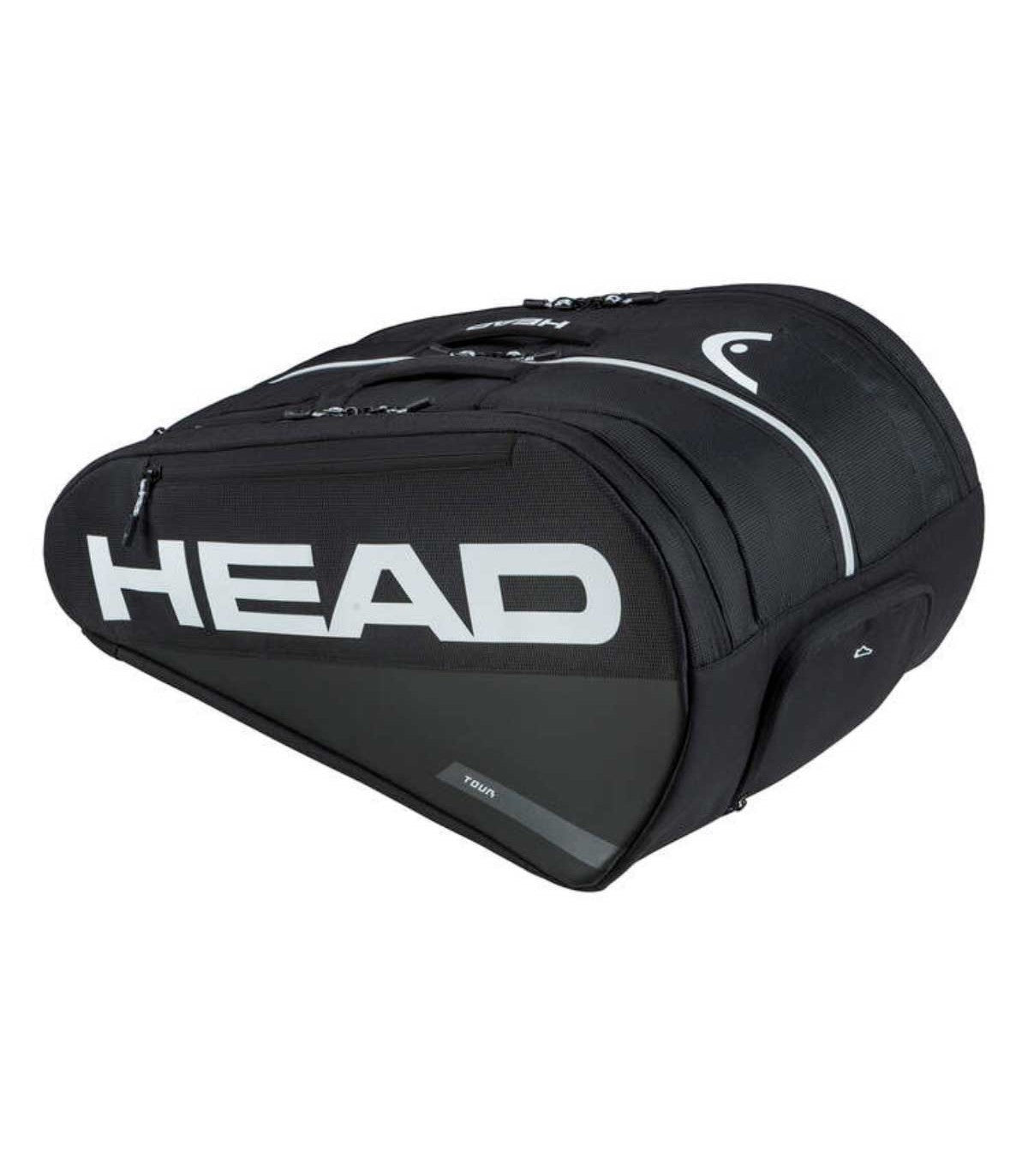 Sac de Padel Head Tour - Grand Sac à Raquettes Noir 2026