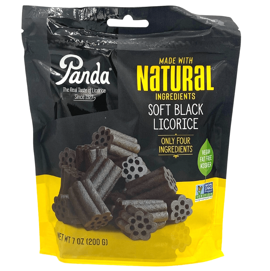 Panda Soft Black Licorice - All Natural Delight - Korvel